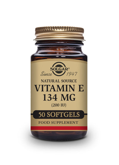 Vitamina E 200 UI (134 mg) - 50 Cápsulas blandas