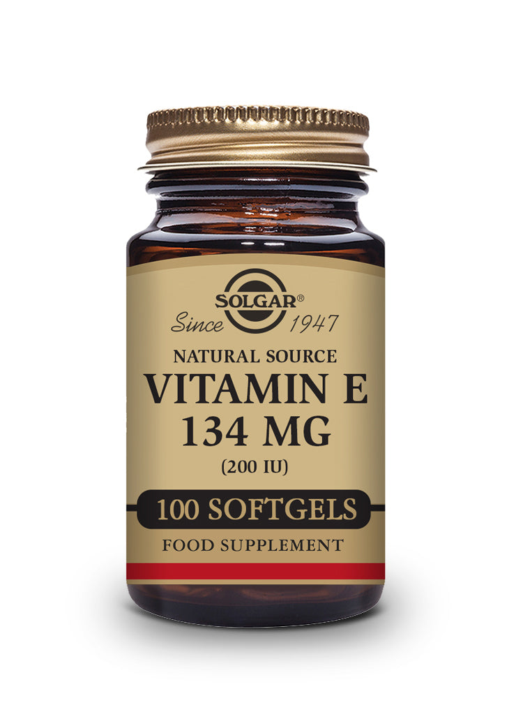 Vitamina E 200 UI (134 mg) - 100 Cápsulas blandas vegetales