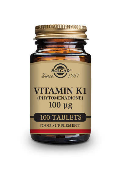 Vitamina K1 (Fitomenadiona) 100 ?g - 100 Comprimidos