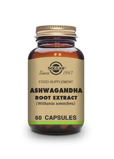Ashwagandha Extracto de Raíz (Whitania somnifera) - 60 Cápsulas vegetales