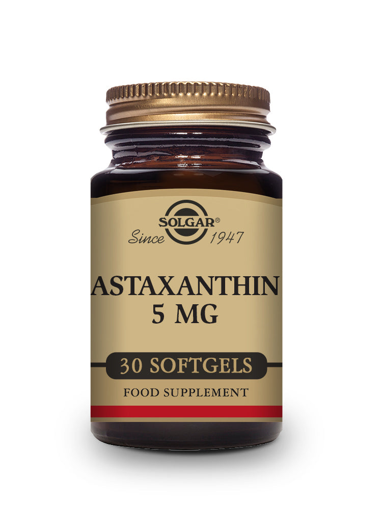 Astaxantina 5 mg - 30 Cápsulas blandas
