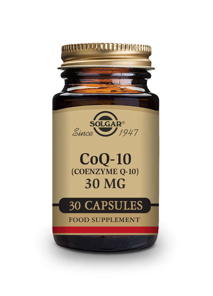 Coenzima Q-10 30 mg - 30 Cápsulas vegetales