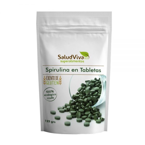 Spirulina en Tabletas ECO 125 Gr - Salud Viva