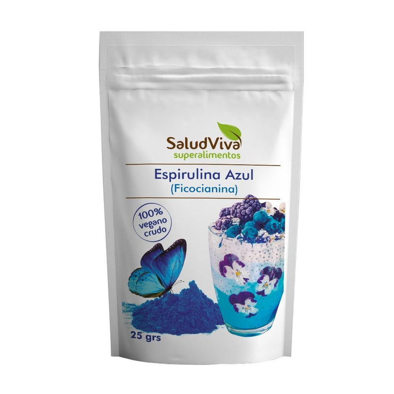 Espirulina Azul en polvo, 25gr - Salud Viva