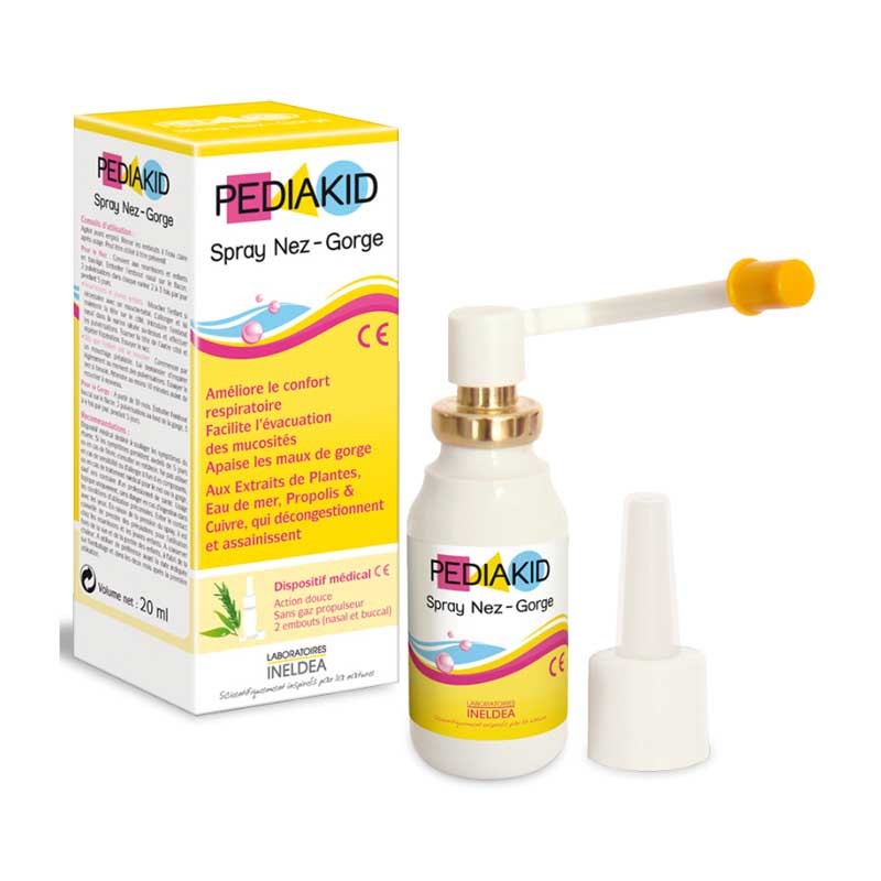 Spray infantil nariz-garganta 20ml Pediakid