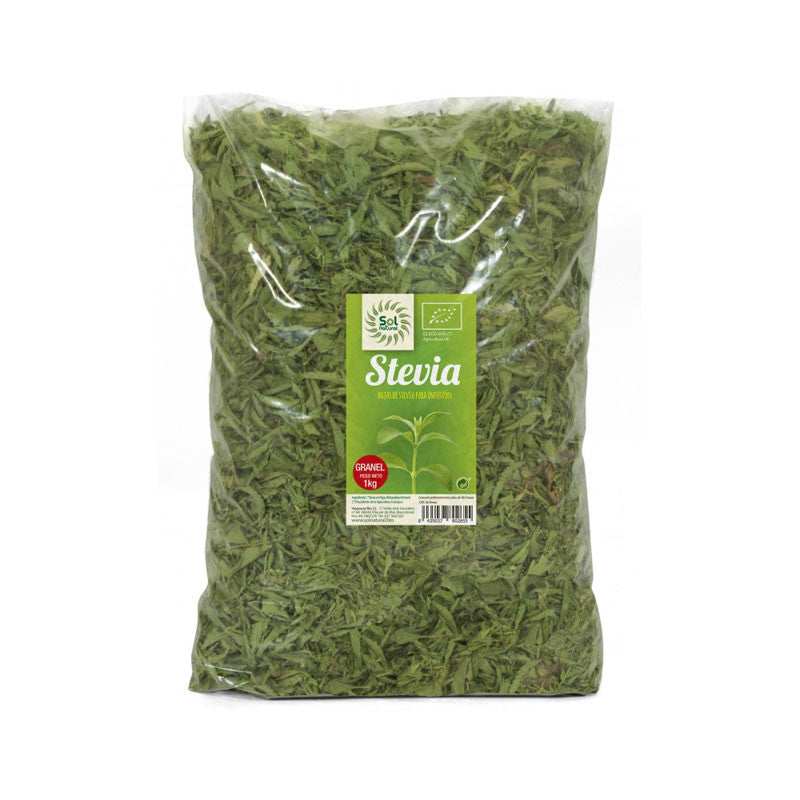 Stevia en hoja (granel) Bio 1Kg Sol Natural