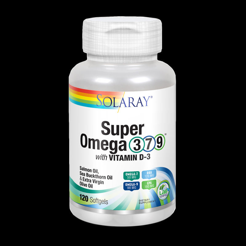 Super Omega 3.7.9- 120 Perlas - Solaray