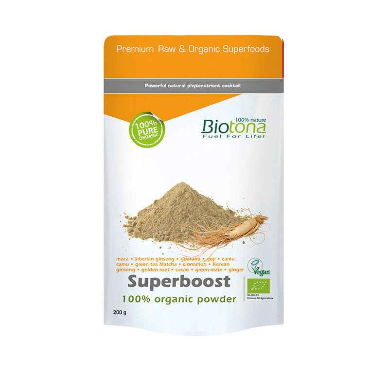 Superboost/super impulso polvo superfood bio 200g Biotona
