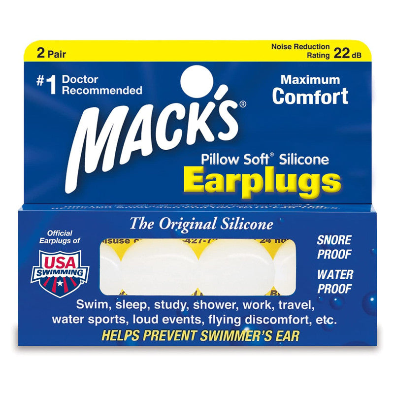 Tapones para oidos adultos EarPlugs 2 pares Mack&