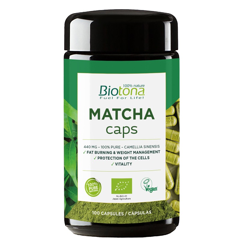 Te Matcha Bio 100 capsulas Biotona