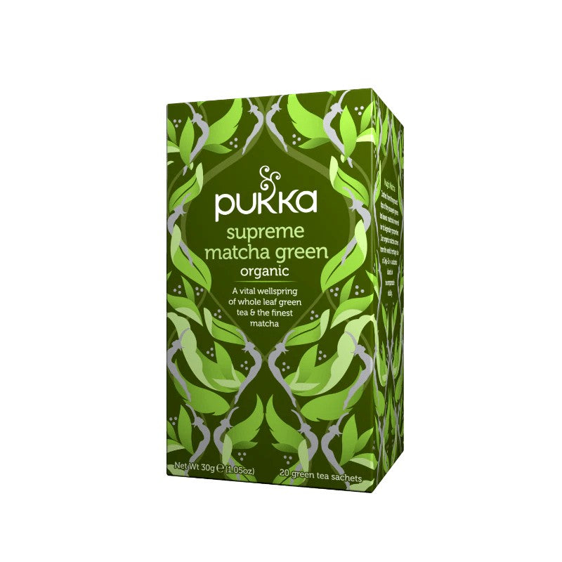 Pukka Te Supreme Matcha verde Bio 20 filtros
