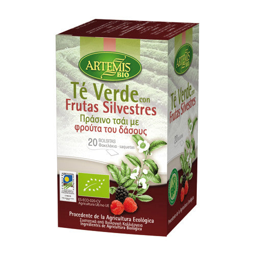 Te verde con frutas silvestres 20 filtros Artemis