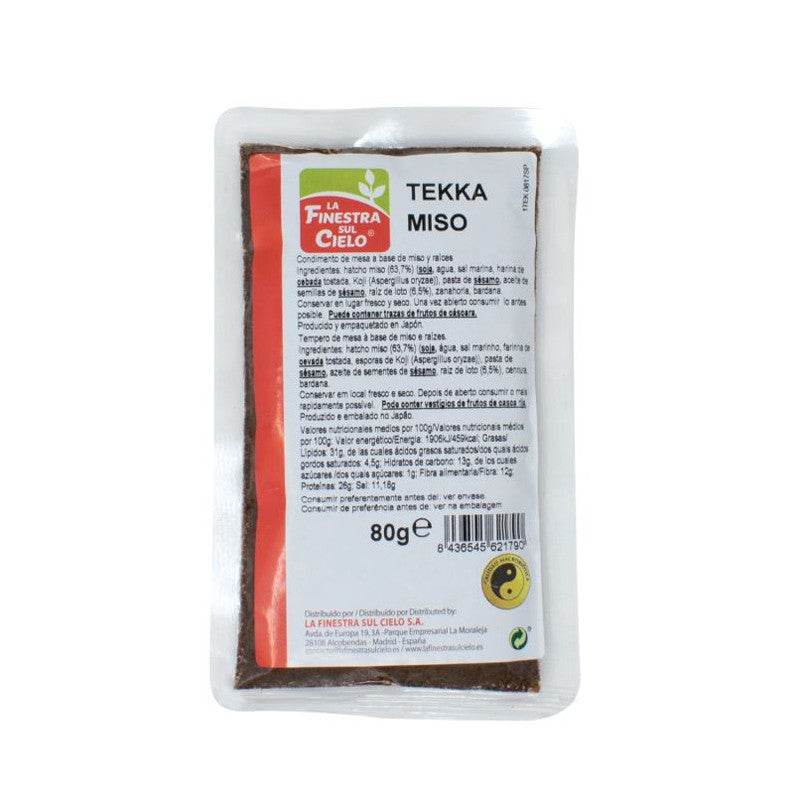 Tekka (condimento de miso y raices) 80g La Finestra