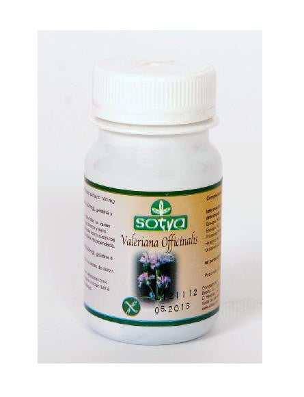 Valeriana 600 mg 60 cápsulas Sotya