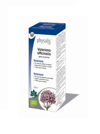 Valeriana officinalis extracto hidroalcoholico bio 100ml Physalis