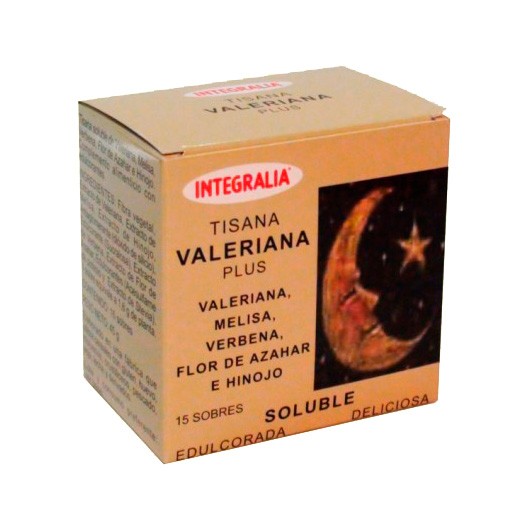 Valeriana Plus soluble 15 sobres Integralia