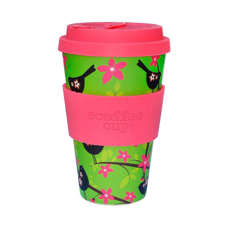 Vaso bambú Widdlebirdy 400ml Ecoffee cup