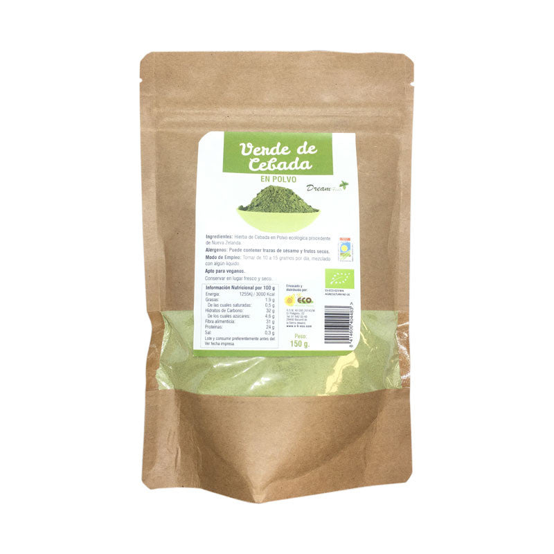 Verde de cebada en polvo bio 150g Dream Foods