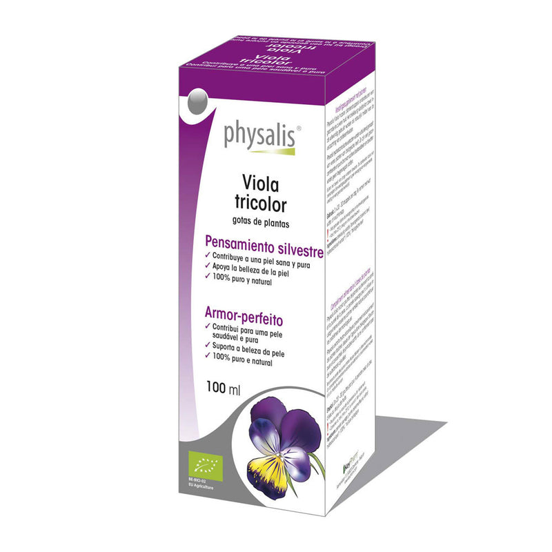 Viola tricolor (pensamiento) extracto hidroalcoholico bio 100ml Physalis