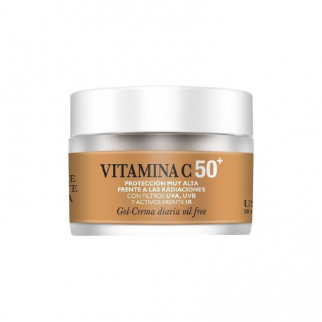 Crema protectora Revitalizante vitamina C factor 50+, 50ml - Natysal