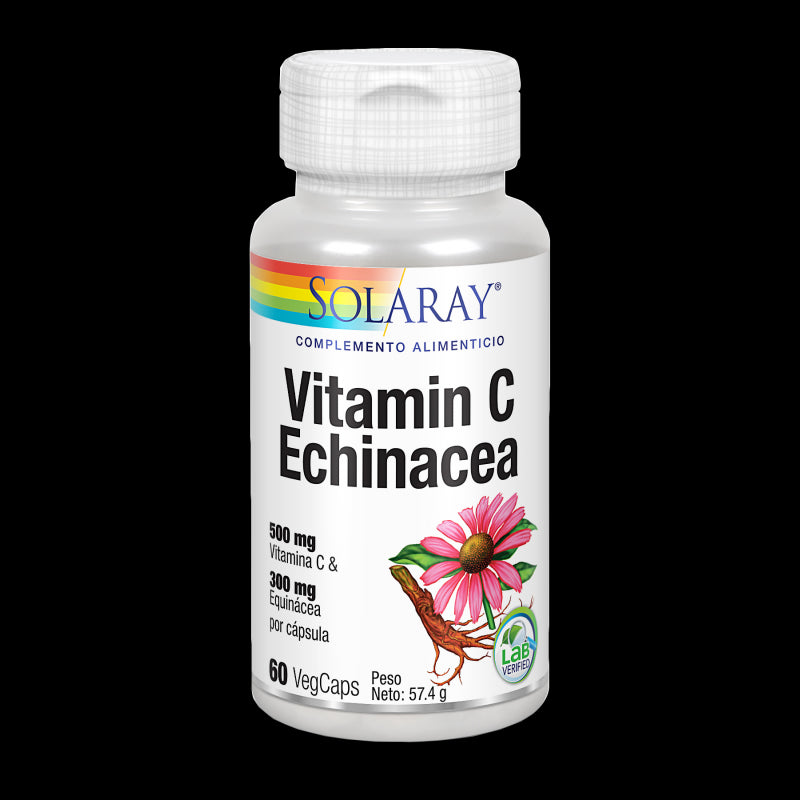 Vitamin C ( 500mg) & Echinacea ( 300mg) - 60 Vegcaps