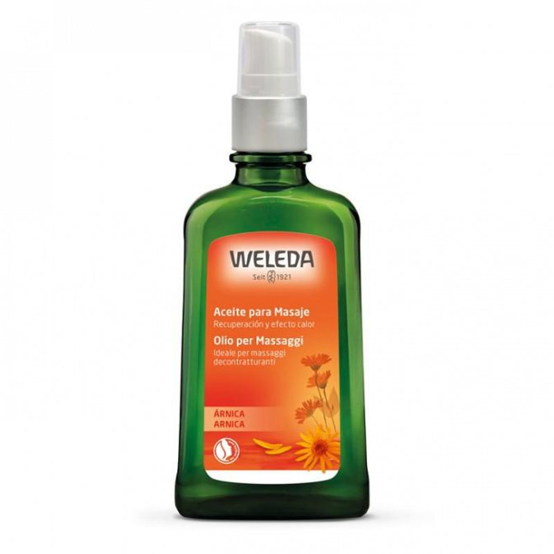 Aceite de Árnica para masaje recuperación y efecto calor 50ml - Welda