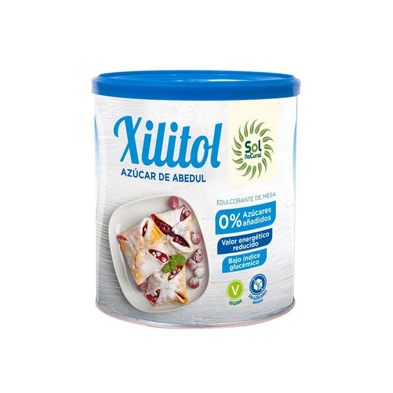 Xilitol (Azúcar Abedul) bote 500g Sol Natural