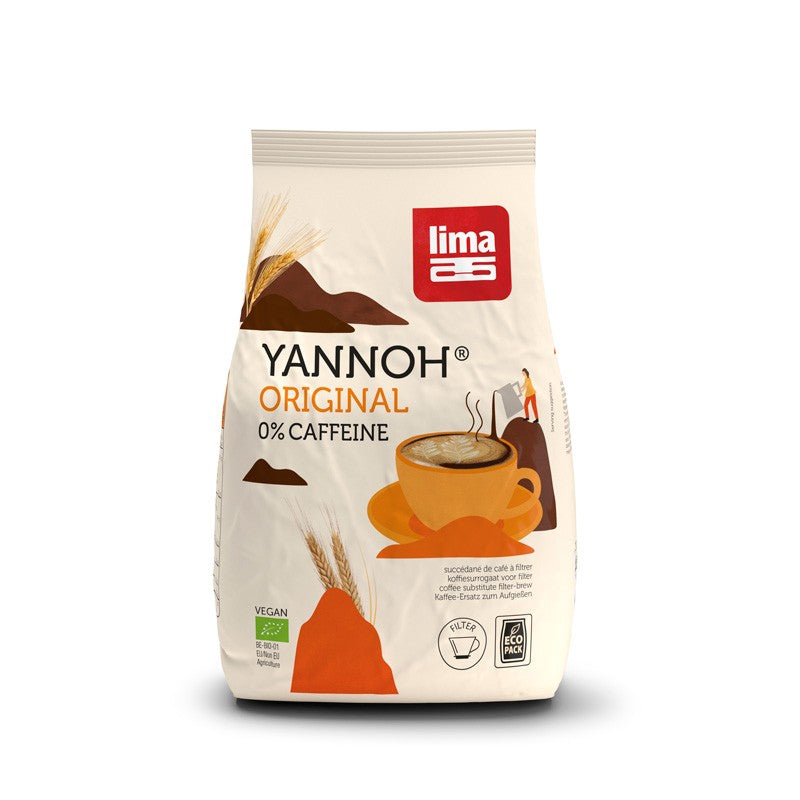 Yannoh para cafetera (cafe de cereales) bio bolsa 500g Lima