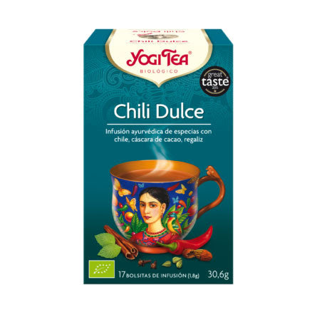 Yogi Tea chili dulce (sweet chilli) 17 filtros