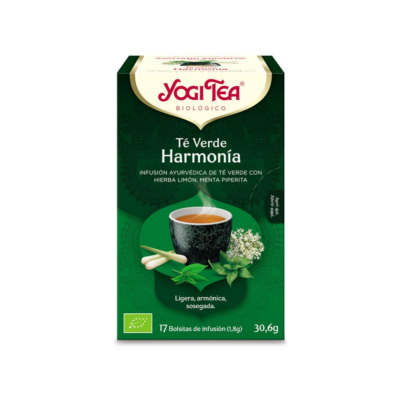 Yogi Tea Te verde Armonia 17 filtros